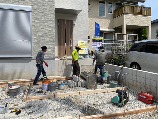 春日井市外構工事 常滑市