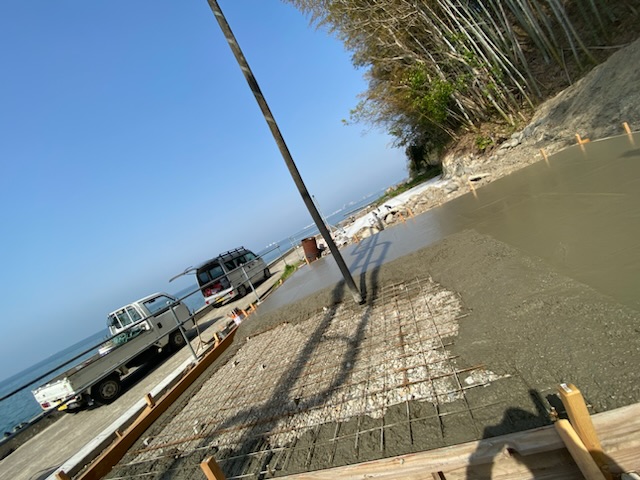 常滑市土間打ち