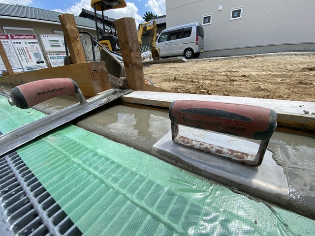 コンクリート打設