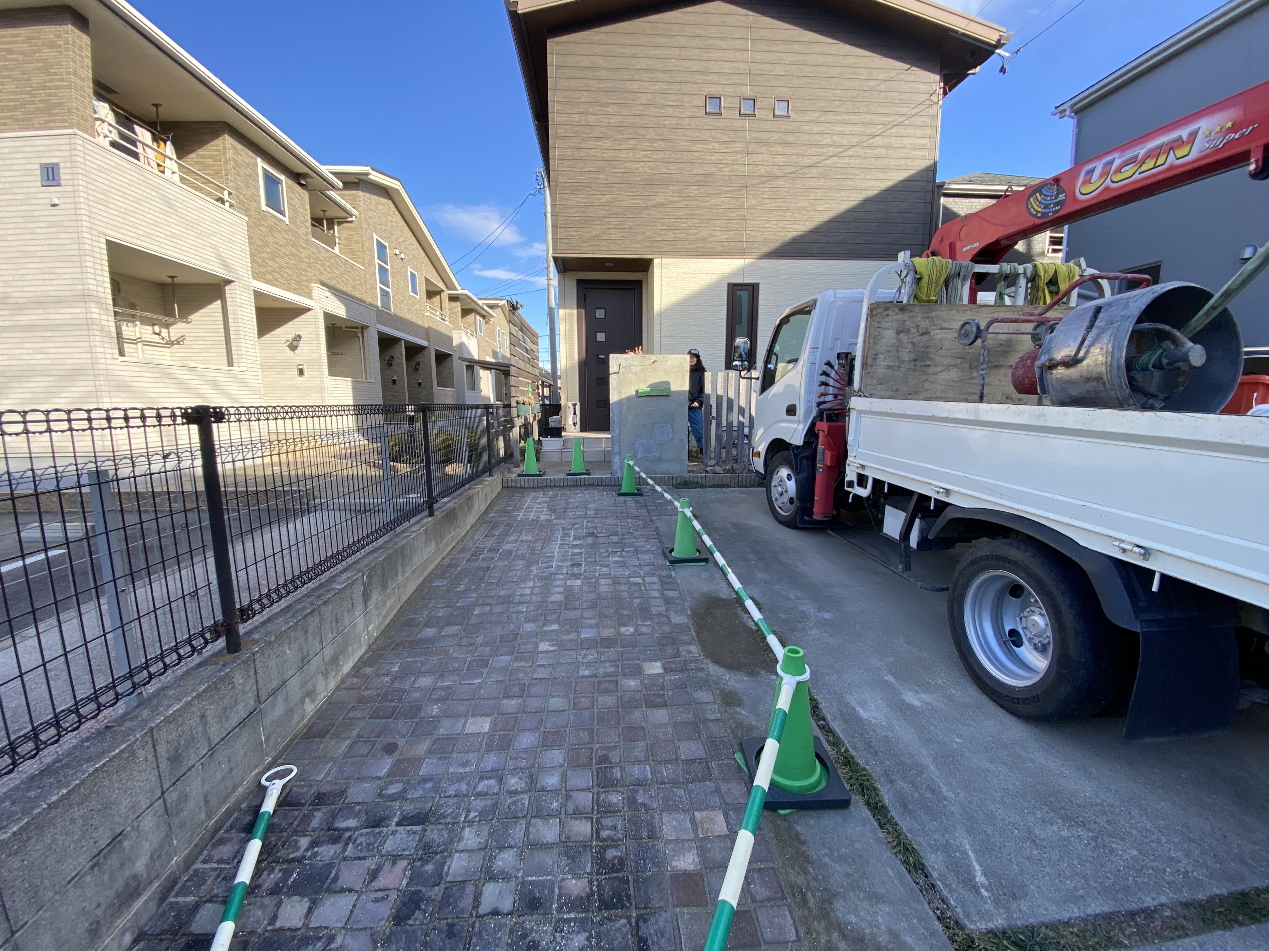 駐車場拡張工事