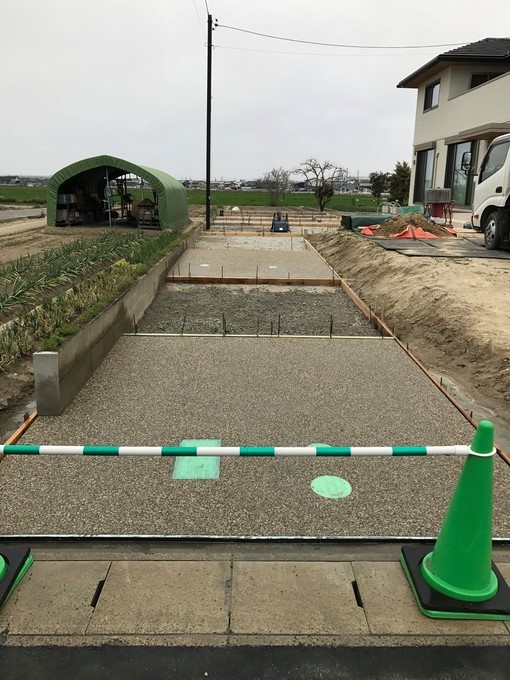 豊田市洗い出しコンクリート