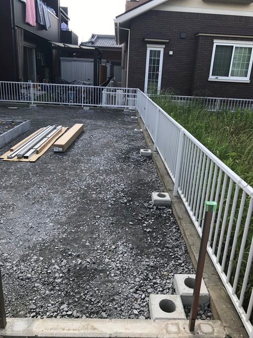 半田市 タイルデッキ タイルテラス