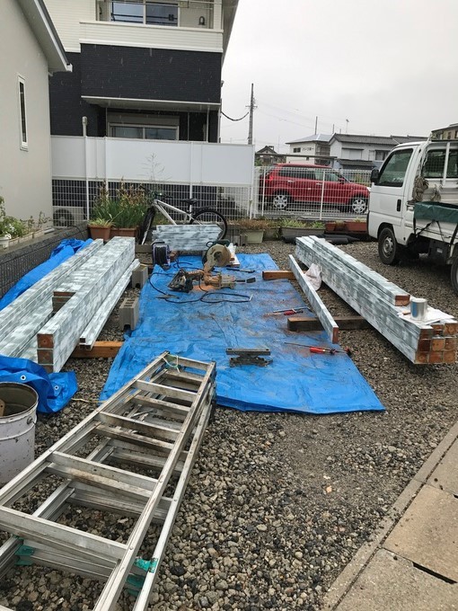 エコアコールウッド パーゴラ