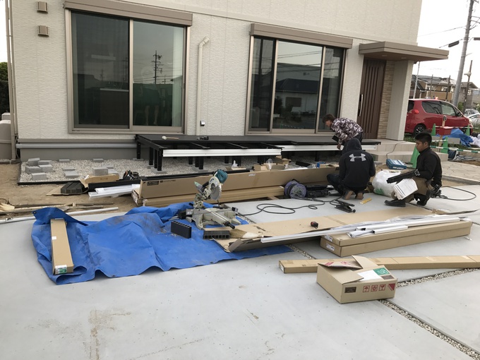 豊田市 ウッドデッキ ラステラ